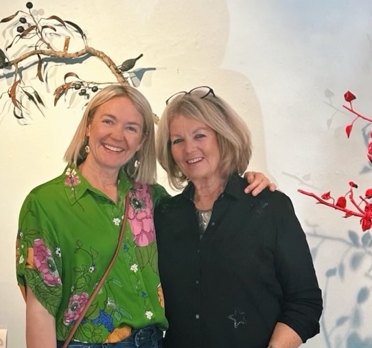 Mother and Daughter Sophie Hansen Annie Herron Artist